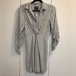 NWT Abercrombie striped shirt dress • XS